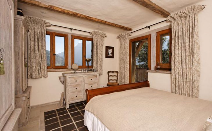 Chalet Pecchio, Ste-Foy-Tarentaise, Double Bedroom